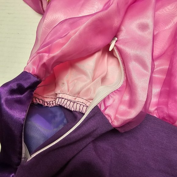 Girls Dress Up Pink Purple Gold Brooch Pin Bow Bibei Beiniu Costume Princess 120 - Picture 6 of 16